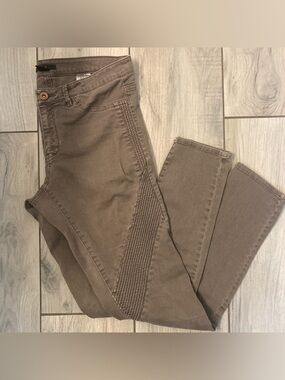 H&M Purple Grey Moto Skinny Jeans